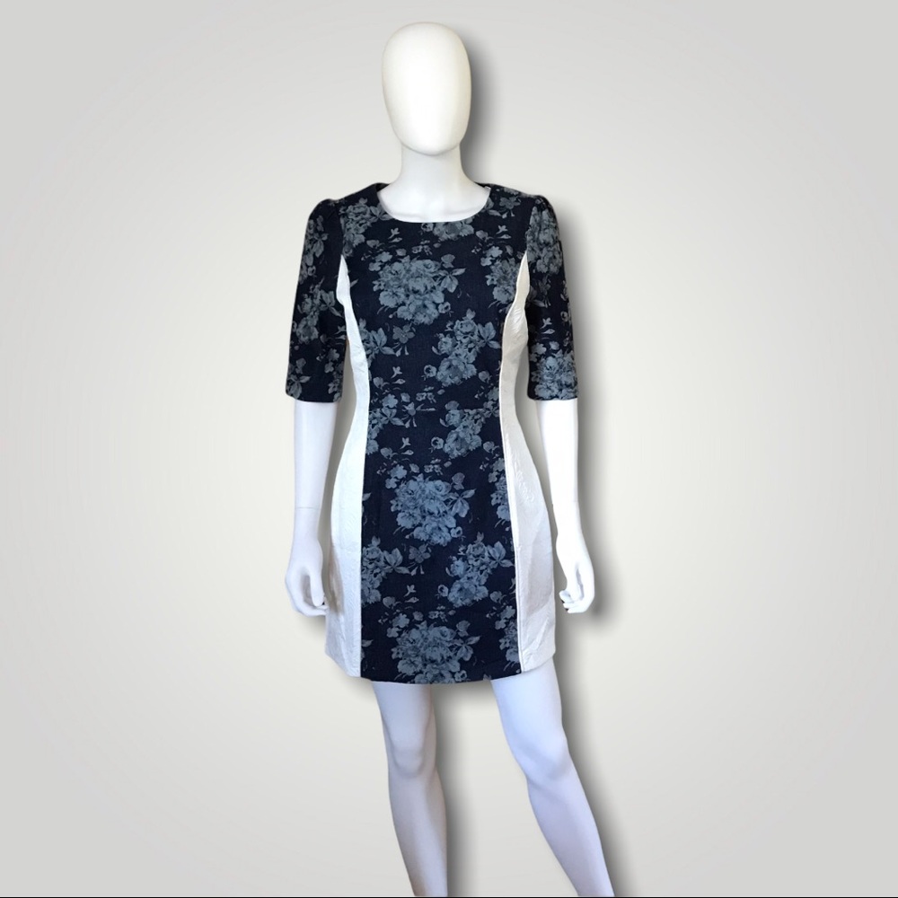 Line & Dot  3/4 Sleeve Dress